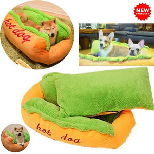 Hot Dog Pet Bed