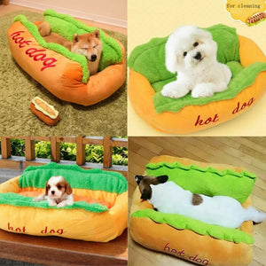 Hot Dog Pet Bed