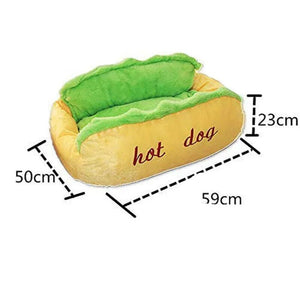 Hot Dog Pet Bed