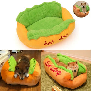 Hot Dog Pet Bed