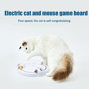 Interactive Mouse Pounce Cat Toy