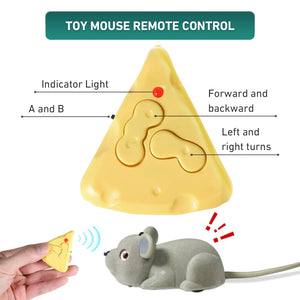 Wireless Remote-Controlled Toy Mouse